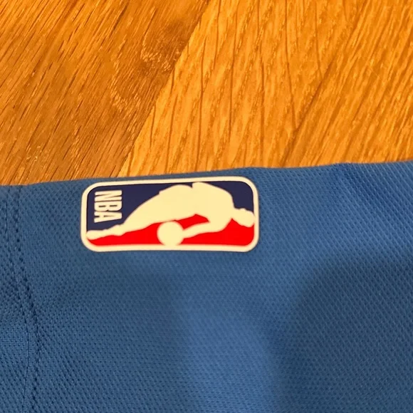 *last chance* Oklahoma City Thunder | Men. Nike Blue and Black Men's Polo Shirt - Picture 4 of 16